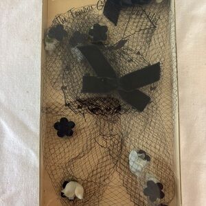 Vintage 1950s "The Famous Glamour Veil Hat" Birdcage Veil